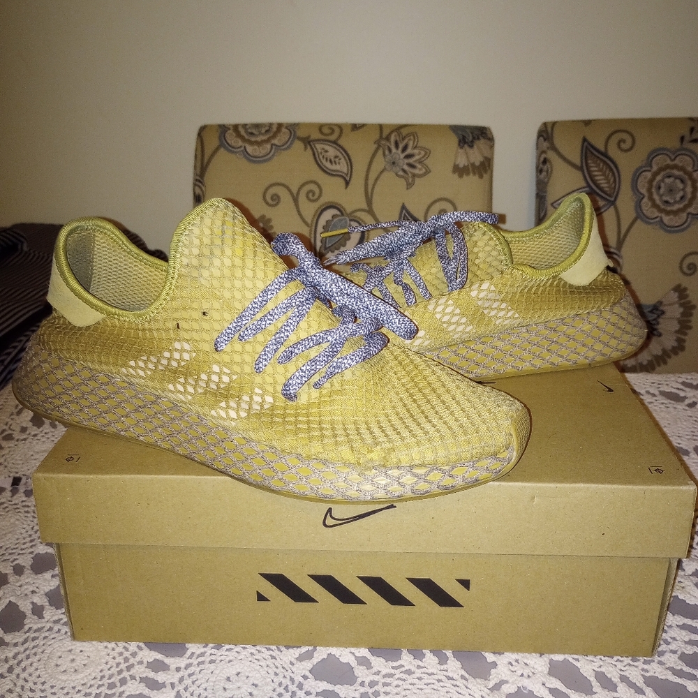 Adidas Deerupt Raw Sand Brown Tan Size 12